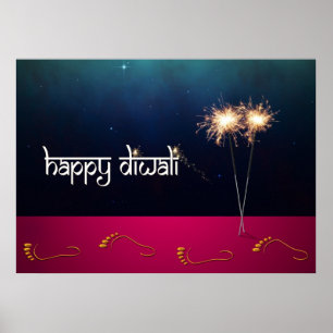 Parabéns Feliz Diwali - Poster