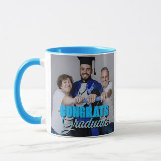 Parabéns Graduado Caneca Personalizada Simples Mod