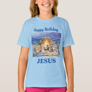 Parabéns Jesus T-shirt