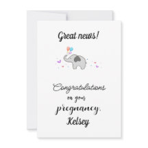 Parabéns Na Gravidez, Cartão De Férias Plano