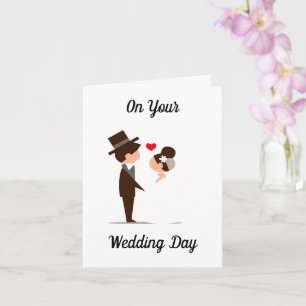 PARABÉNS NO CARTÃO DO DIA DE CASAMENTO