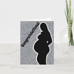 Parabéns no seu Bump! Cartão