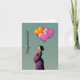 Parabéns no seu Bump! Cartão