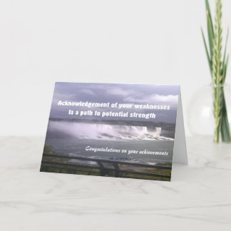 parabéns no seu cartão de saudação de conquistas