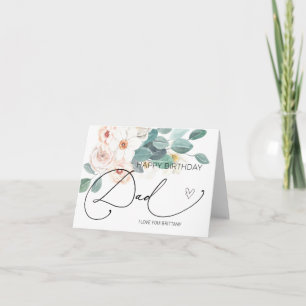 Parabéns Pai Aniversário Presente para o Cartão Pa