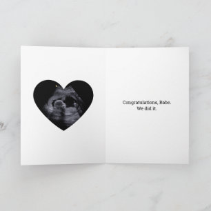 Parabéns pelo Anúncio de Gravidez para Marido