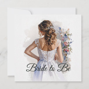 Parabéns pelo vestido de noiva branco do chá de pa