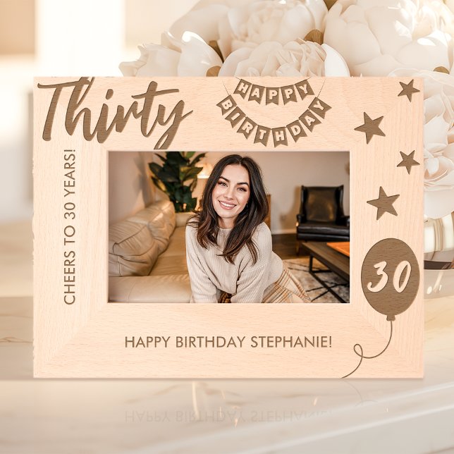 Parabéns pelos 30 Anos Feliz Aniversário (Criador carregado)
