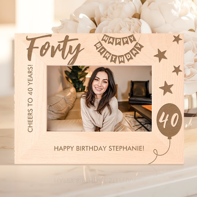 Parabéns pelos 40 Anos Feliz Aniversário (Criador carregado)