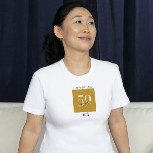 Parabéns únicos - 50 T-Shirt
