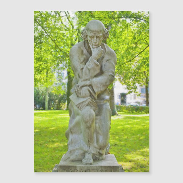 Paracelsus Monument in Salzburg (Frente)