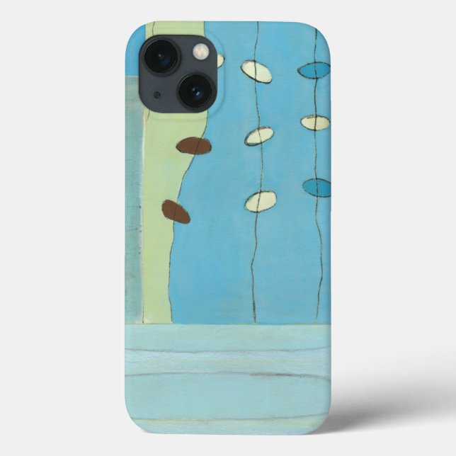 Parada abstrato Azul do Ovo (Verso)