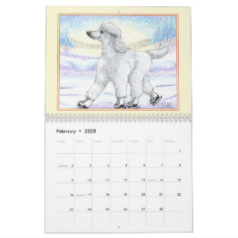 Parada de Poodle - Calendário de Imagem por Mês