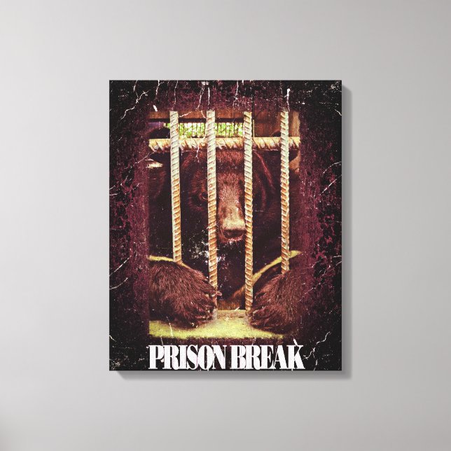 Parada na prisão - Canvas (Frente)