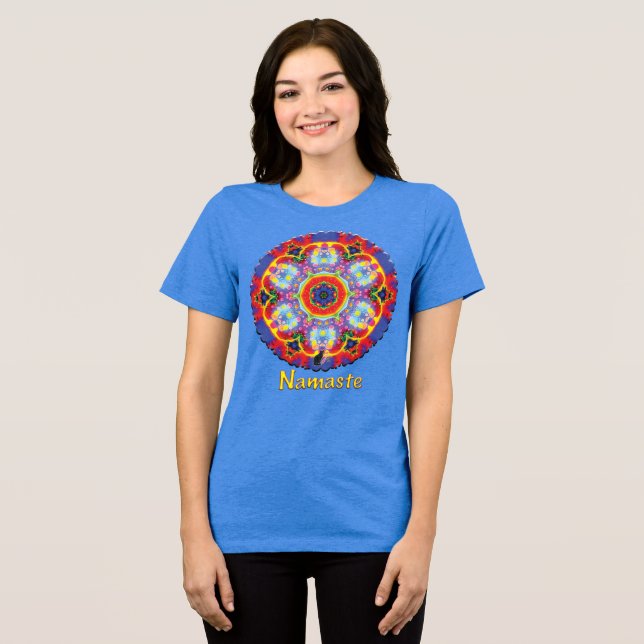 Paradigm Namaste Kaleidoscope T-shirt (Frente Completa)