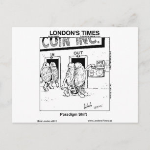 Paradigma Shift Engraçado Oferece Mugs Cartões De