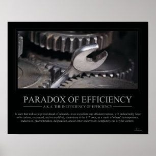 Paradoxo do poster da eficiência