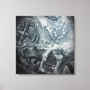 Paraíso aguarda canvas