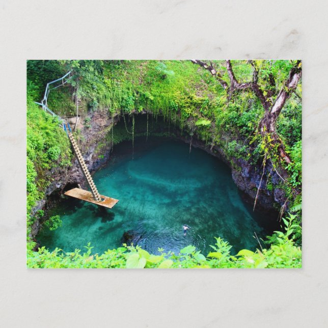 Paraíso num Cartão Postal (Frente)