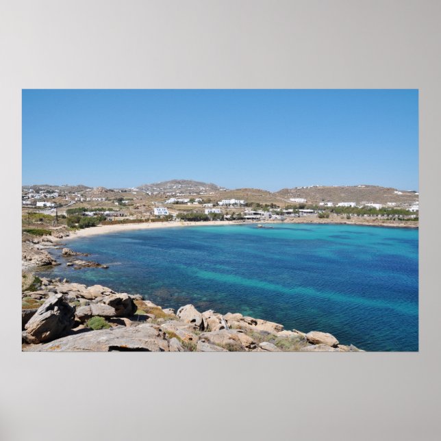 Paranga Beach - Mykonos - Poster (Frente)