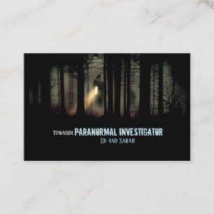 Paranormal Investigator 2 Cartão de visita
