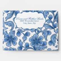 Paraquedista e Envelope Azul Omphalodes