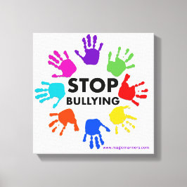 Parar de Bullying de Arte Canvas