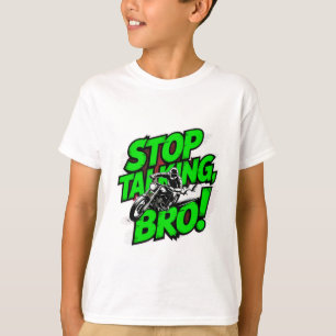 Parar De Falar, Mano - Bold Attitude T-Shirt Tribl