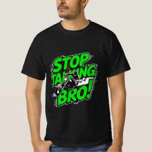 Parar De Falar, Mano - Bold Attitude T-Shirt Tribl