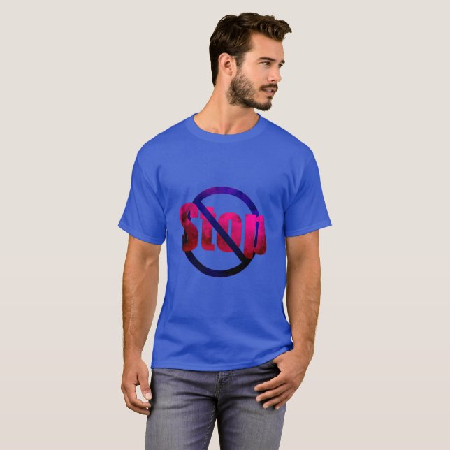Parar T-Shirt (Frente Completa)