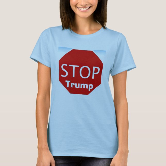 Parar Trump T-Shirt (Frente)