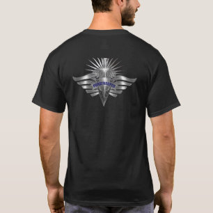 Paratrooper Fantástico Personalizado Wings T-Shirt