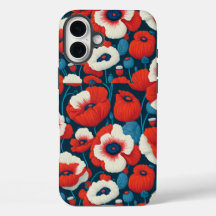 Parceiro de flores vermelho e branco