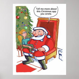 Parceiros de negócios de Natal - valor matt poster