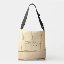 Parcel 1 - Tema Imobiliário Crossbody Tote Bag