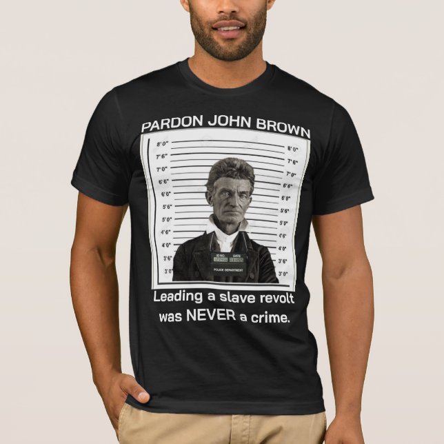 Pardon John Brown T-Shirt (PRETO) (Frente)