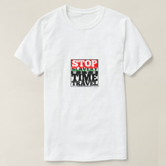 Pare a escravidão com o t-shirt dos homens do