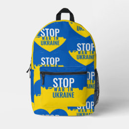 Pare a guerra na Ucrânia mochila / outros tipos de