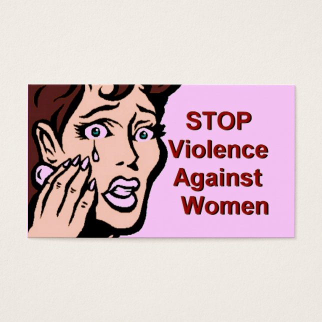 Pare a Violência Contra as Mulheres (Frente)