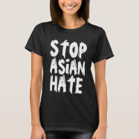 PARE AS CAMISAS T-HATE ASIÁTICAS