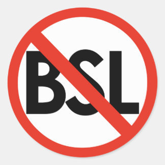 Pare BSL! Anti-BSL etiquetas pequenas