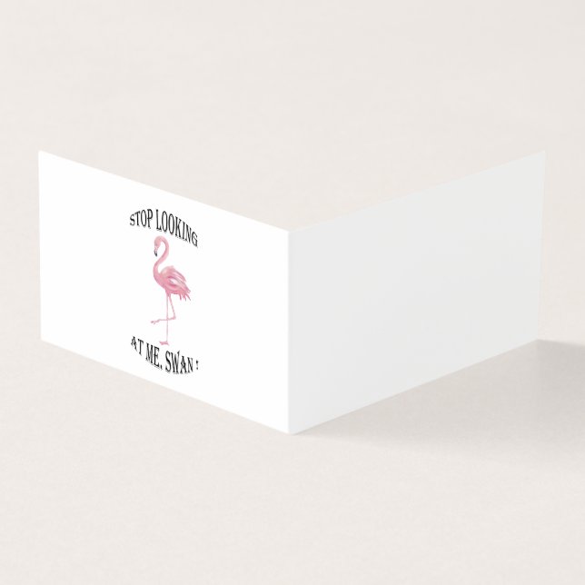 Pare de olhar para mim Swan (Exterior)