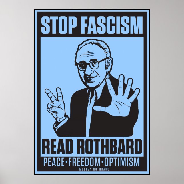 Pare o fascismo: leia Impressão de Rothbard (Frente)