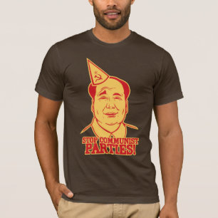 Pare o t-shirt dos partidos comunistas
