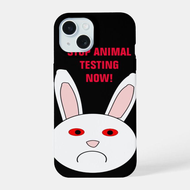 Pare o Teste em Animais Agora (Verso)