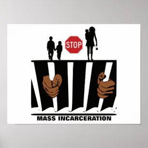 Pare X12 maciço do poster 16 da encarceração
