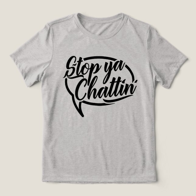 Pare Ya Chattin' Manchester Slang Tank Top (Design frontal)