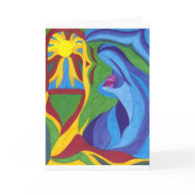 Parece cartão de Natal tão pequeno