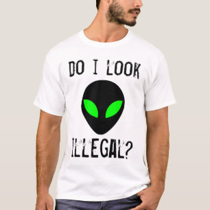 Pareço Ilegal? Camiseta