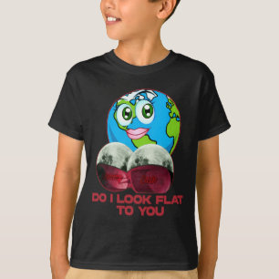 Pareço Plano Para Você Camiseta Divertida da Terra